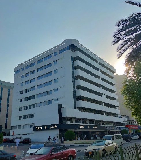 Patchi Building exterior on Al Muraqqabat Road, Deira